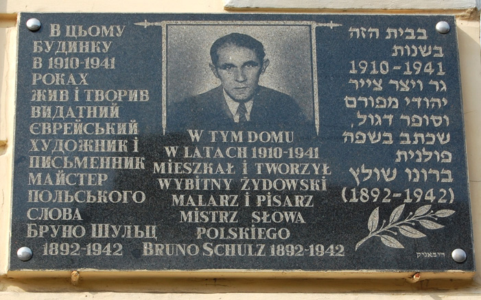 Bruno Schulz Plaque