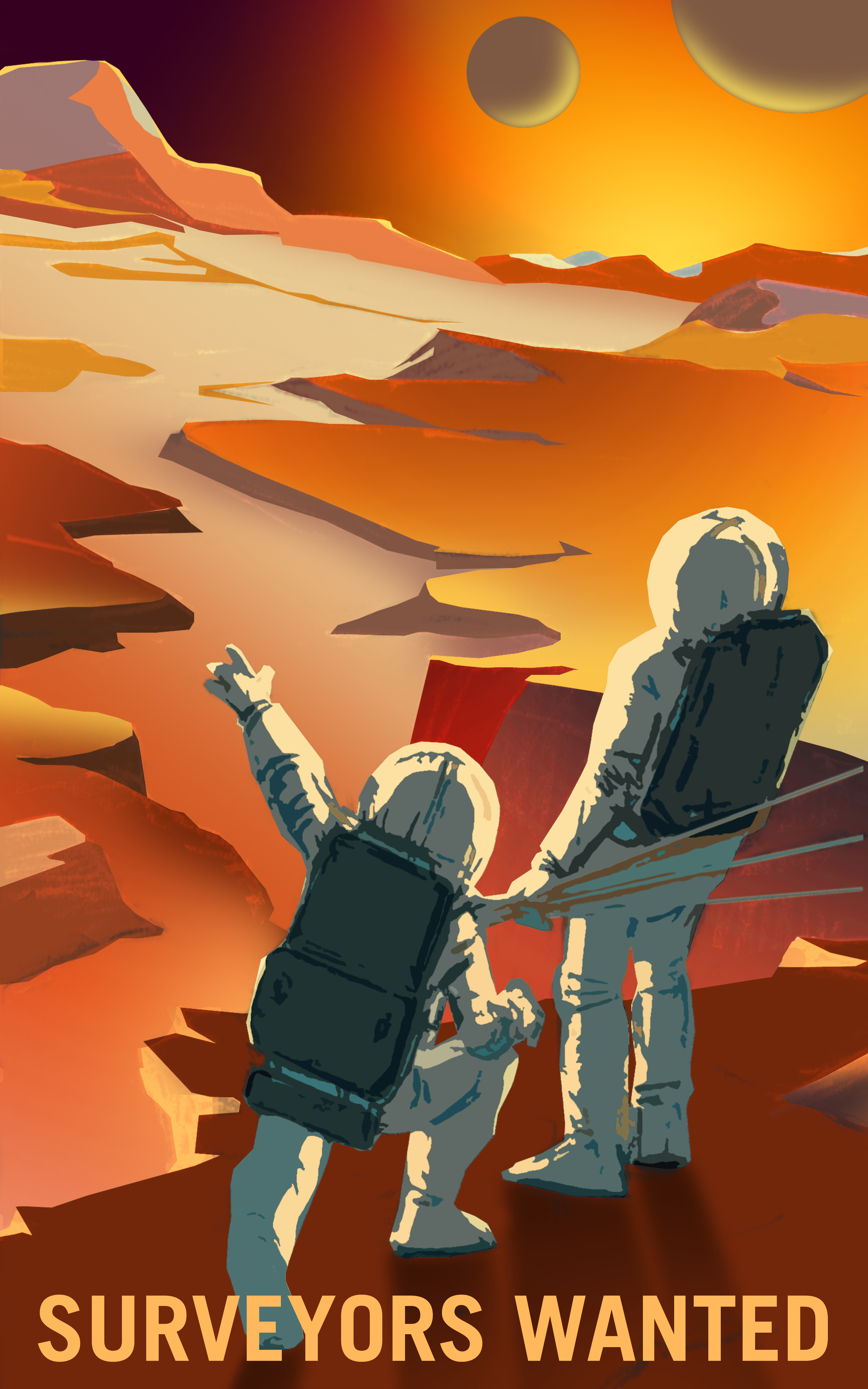 NASA Mars Poster